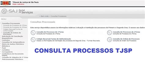 consulta a processos por nomes.